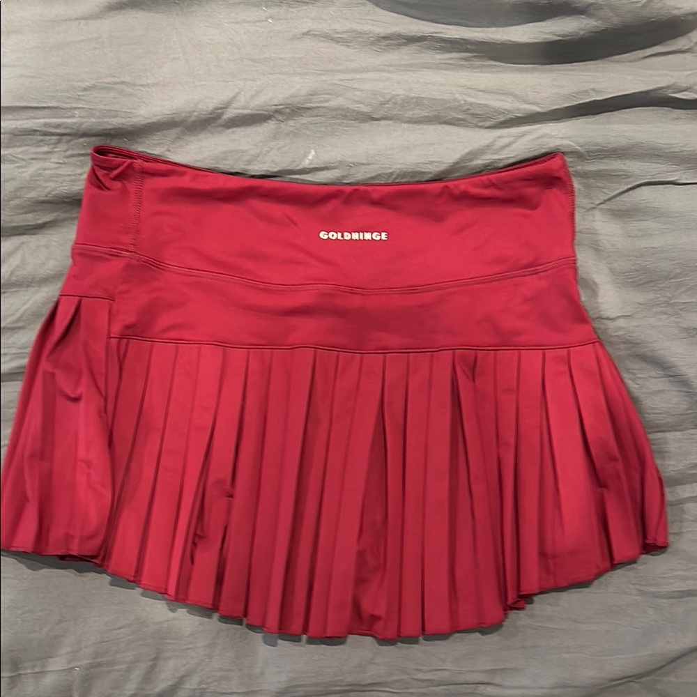 Goldhinge Women's Red Skirt new without tags